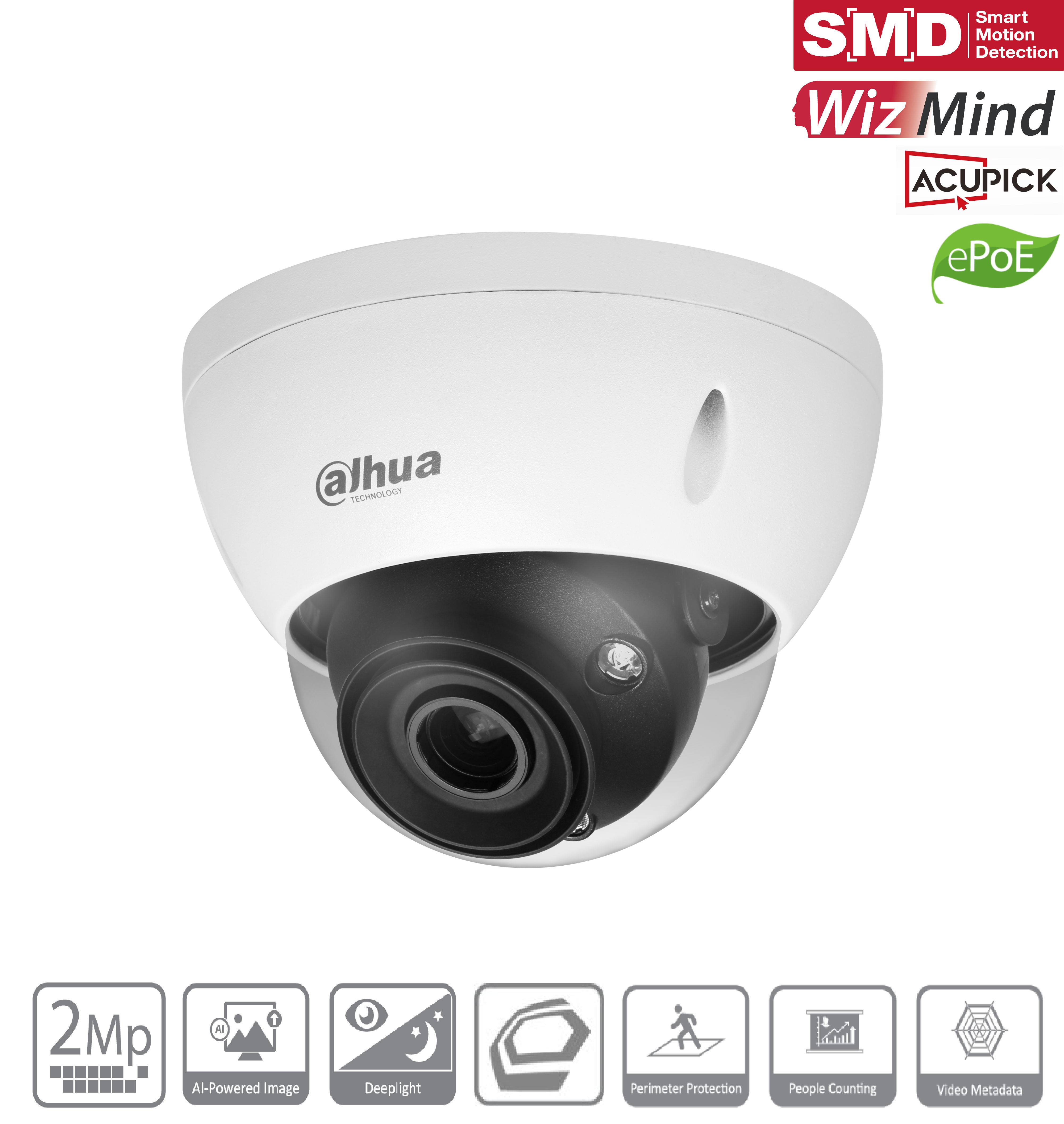 Dahua - IPC-HDBW5241EP-ZE-S3 - IP - Dome