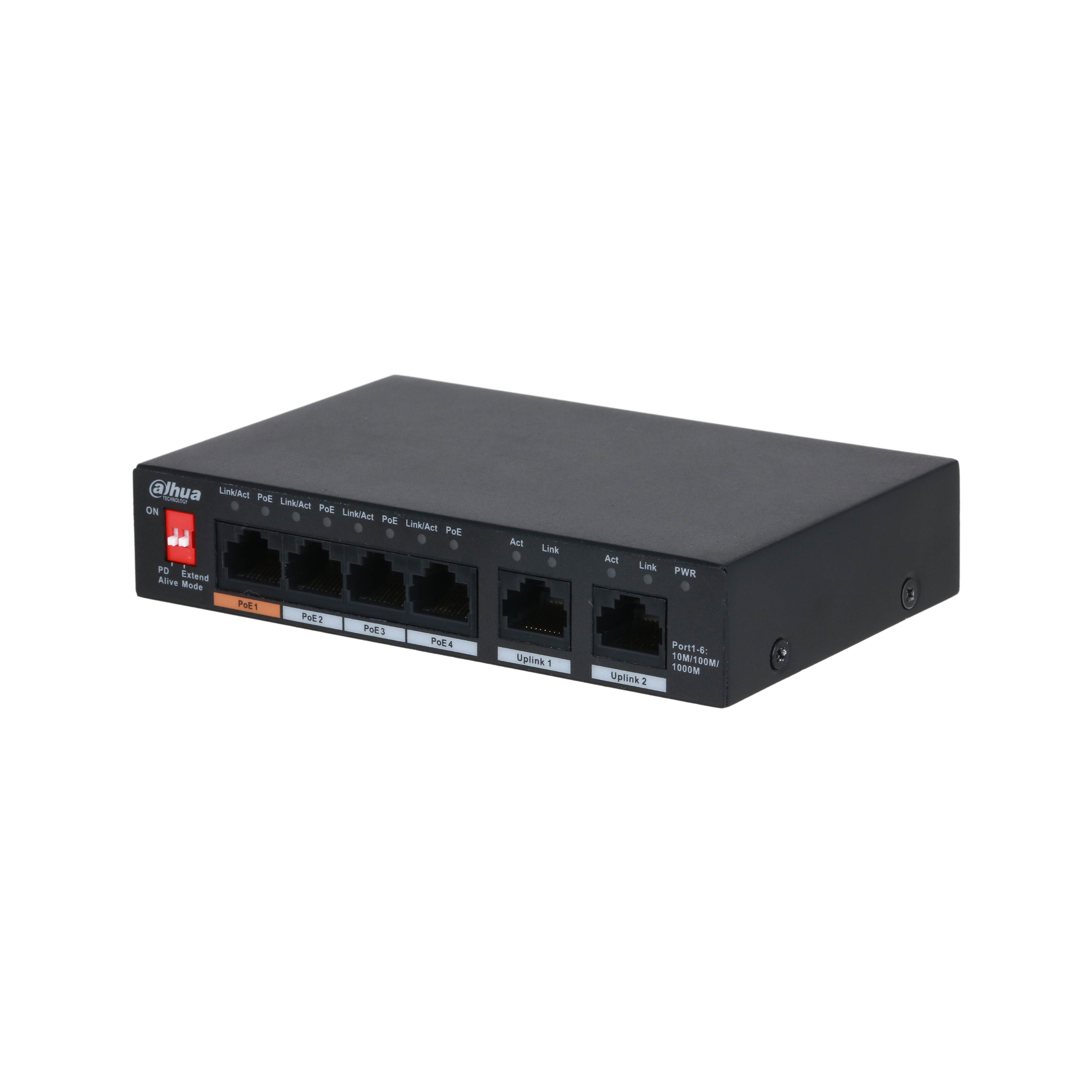 Dahua - PFS3006-4GT-60-V2 - Switch - 4 PoE-GB