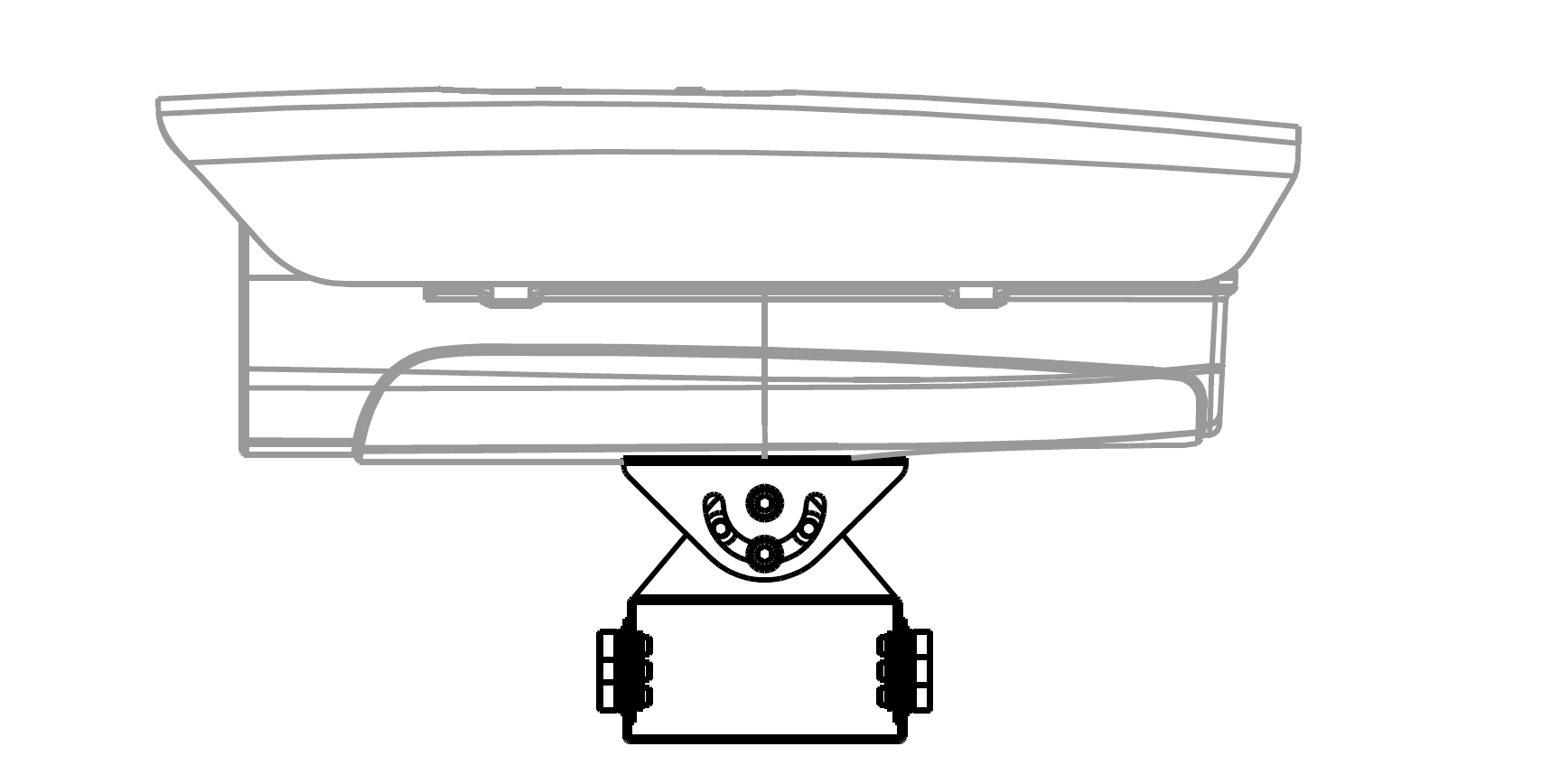 Dahua - PFA162 - Zubehör - Aufhängeadapter