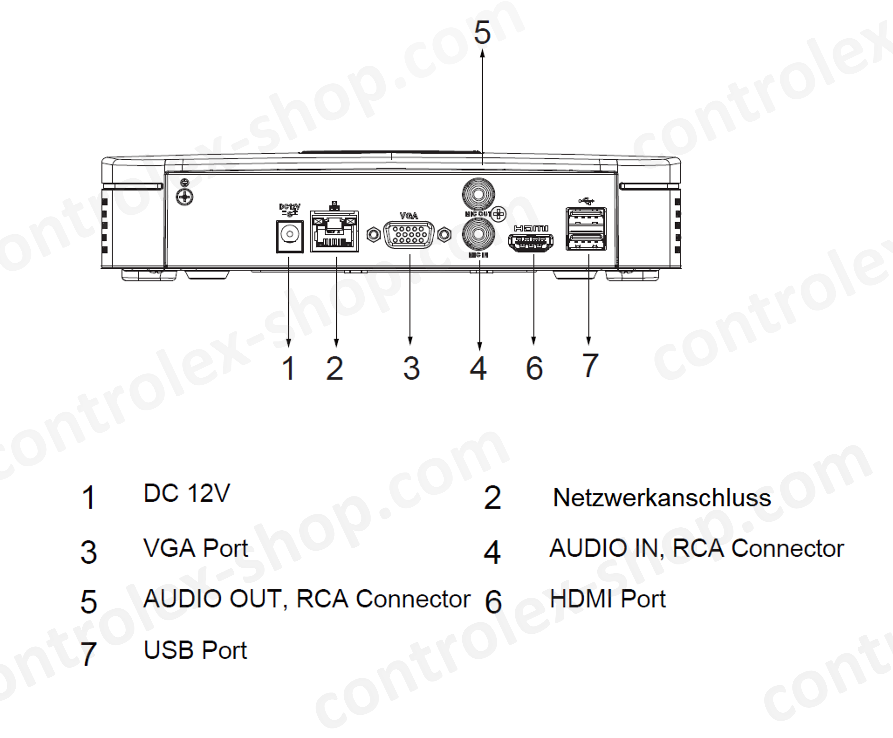 Dahua - NVR4104-EI - NVR - 4 Kanal