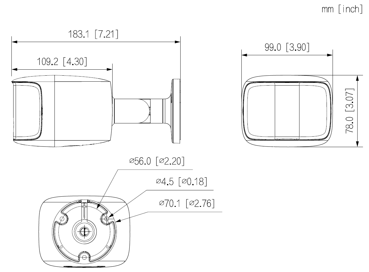 Dahua - IPC-PFW3849SP-A180-E2-AS-PV-0280B - IP - Bullet