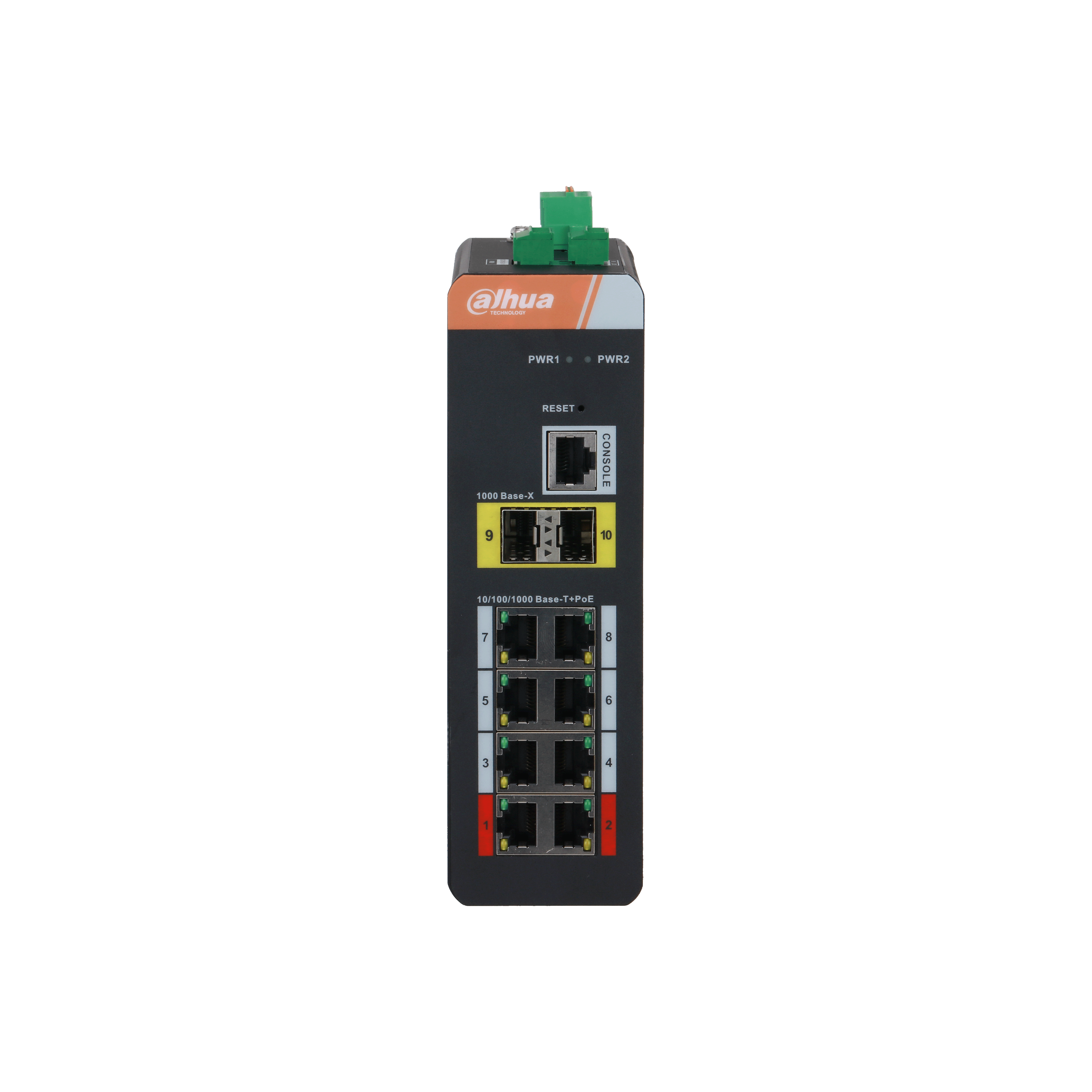 Dahua - IS4210-8GT-120 - Switch - 8 PoE-GB - 2 SFP