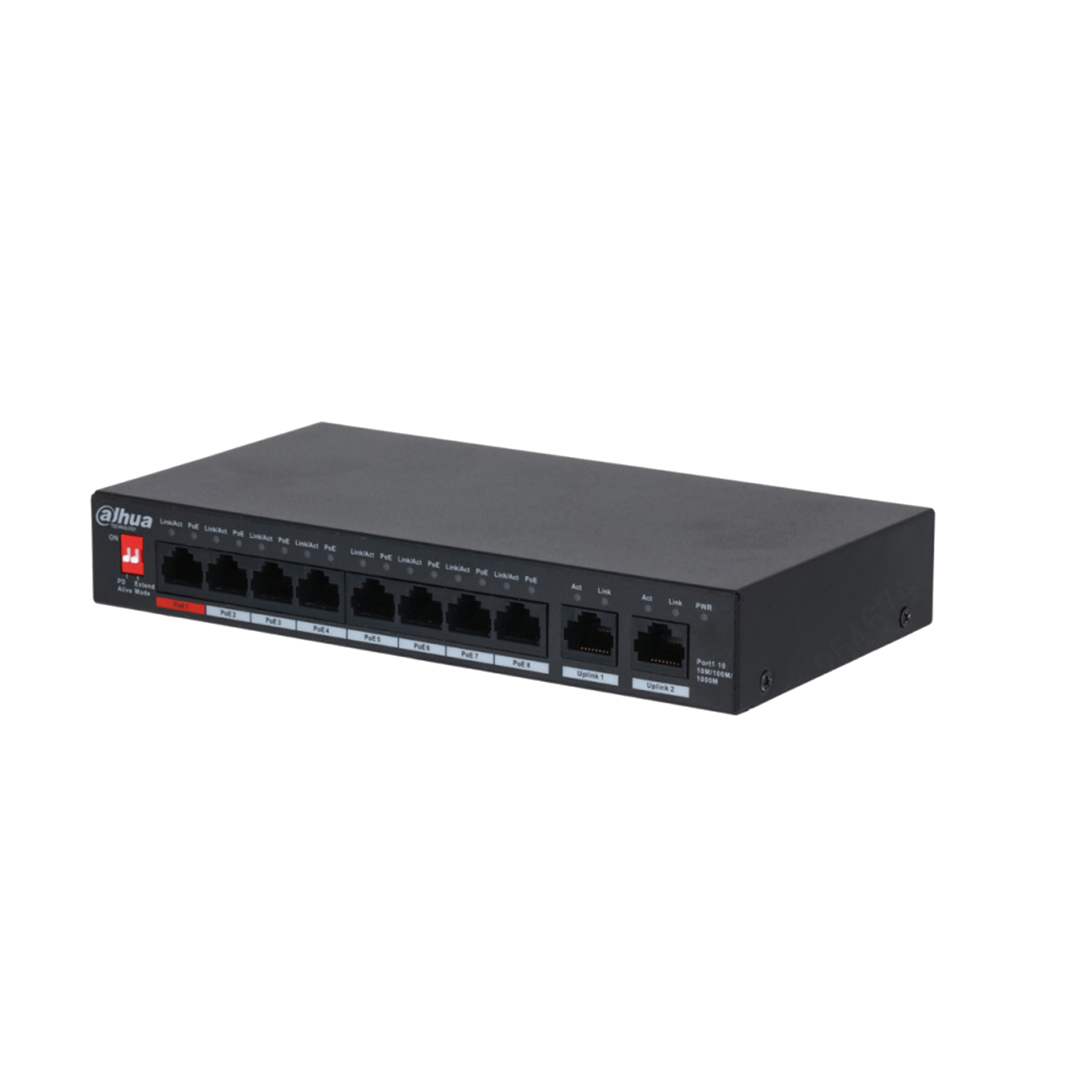 Dahua - PFS3010-8GT-96-V2 - Switch - 8 PoE-GB