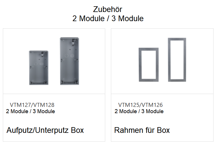 Dahua - VTO4202F-P-S3 - Kamera Modul - Hybrid
