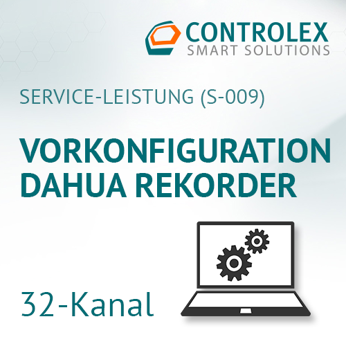 Vorkonfiguration DAHUA Rekorder - 32 Kanal