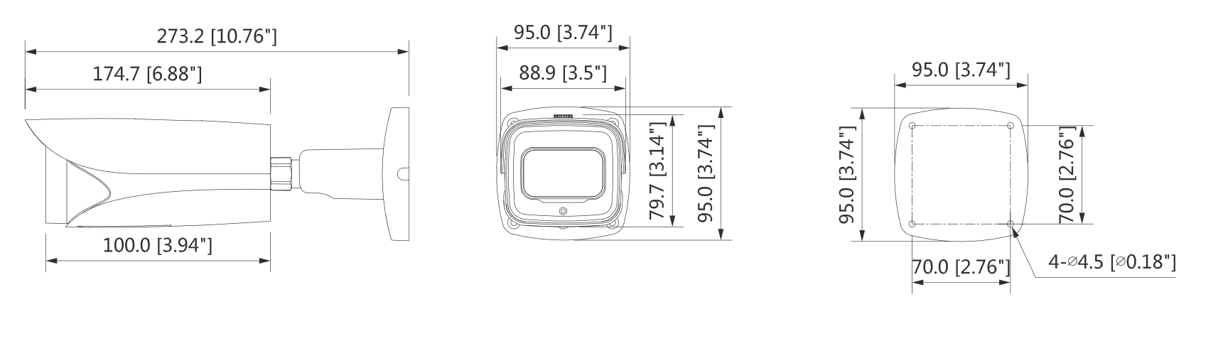 Dahua - IPC-HFW5842EP-Z4E-S3 - IP - Bullet