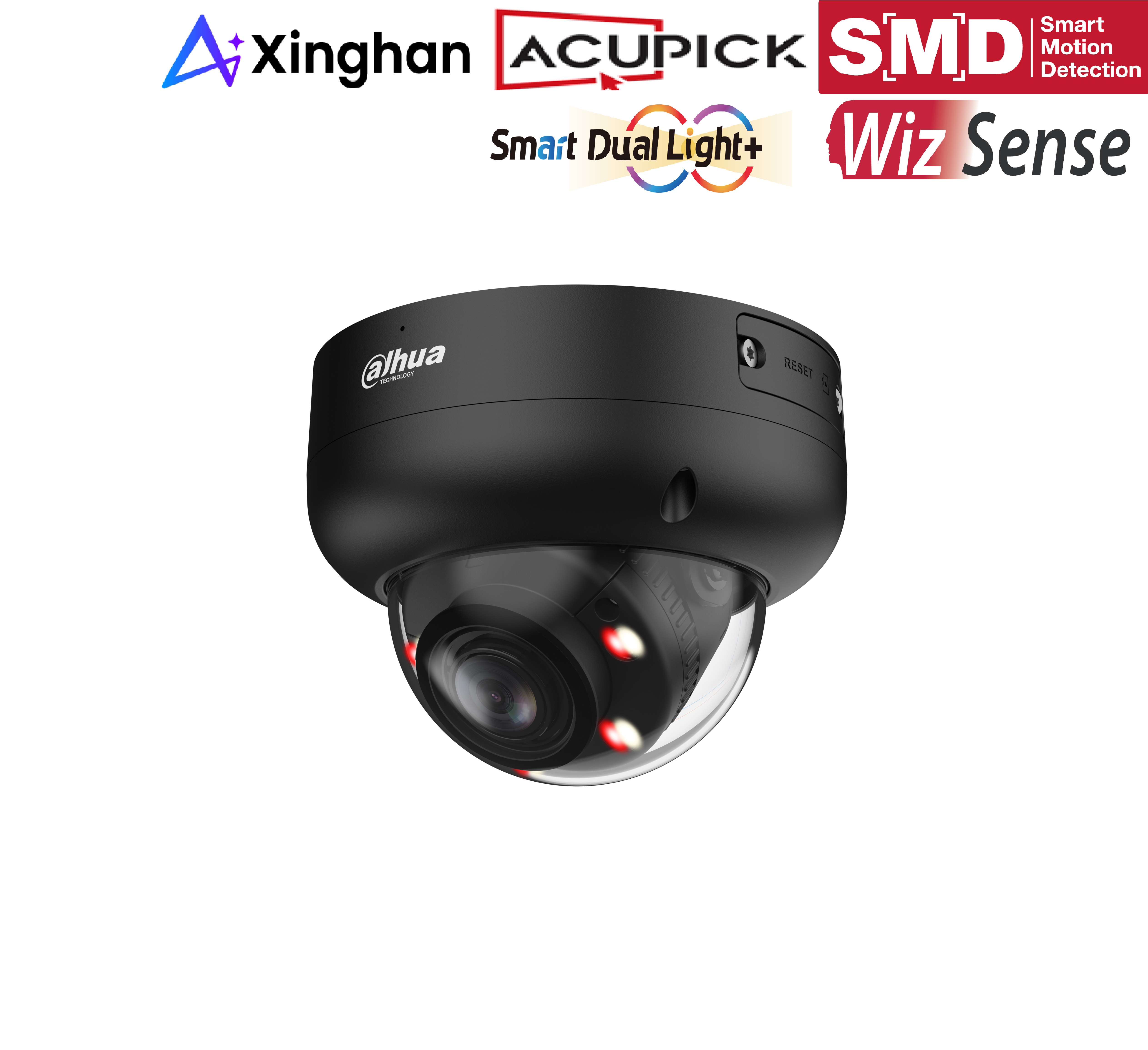 Dahua - IPC-HDBW3449RP-ZS-IL-Black - IP - Dome