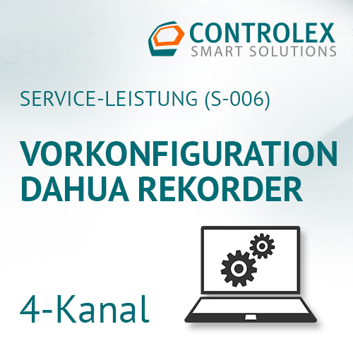 Vorkonfiguration DAHUA Rekorder - 4 Kanal