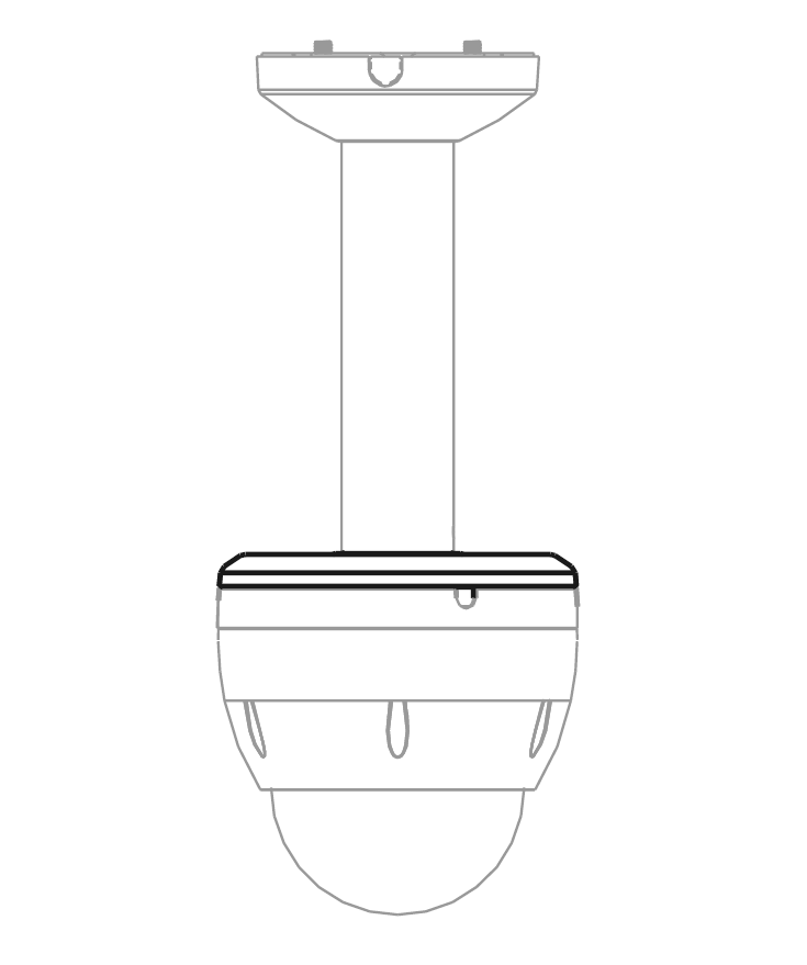 Dahua - PFA102 - Zubehör - Aufhängeadapter