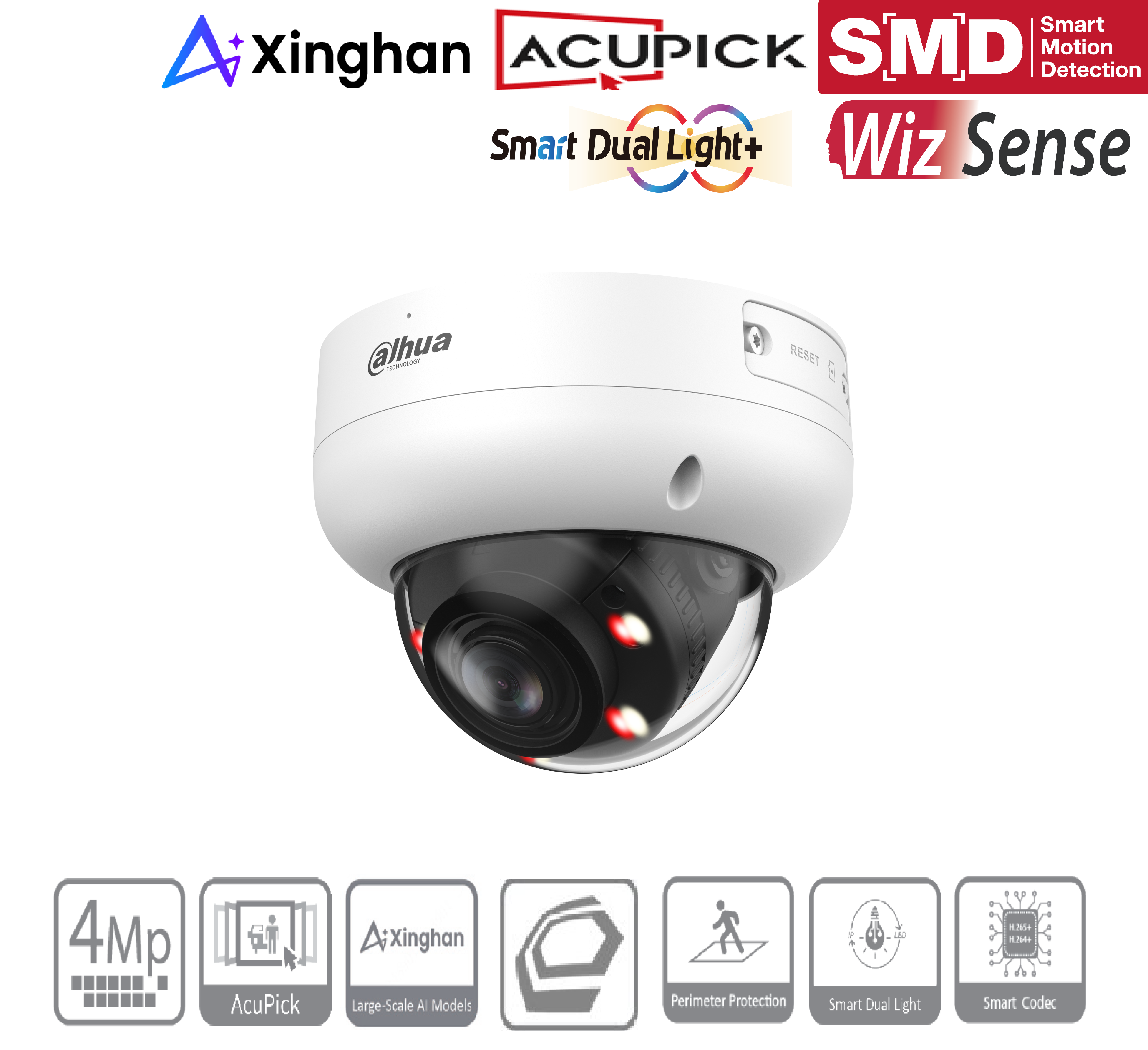 Dahua - IPC-HDBW3449RP-ZS-IL - IP - Dome