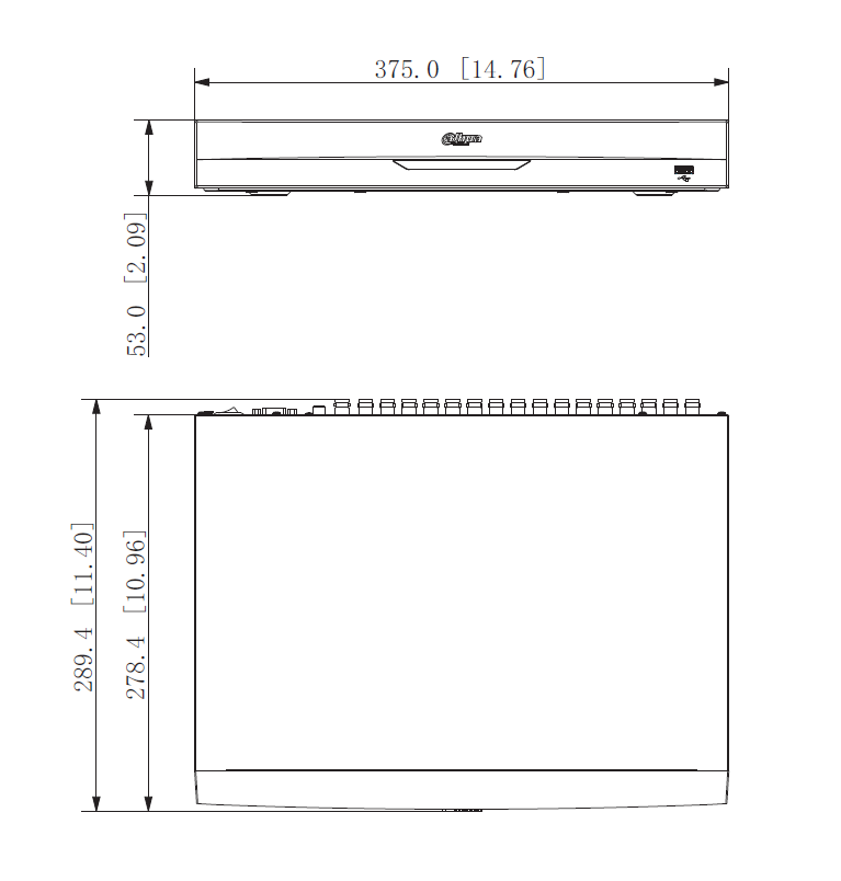 Dahua - XVR5216AN-I3 - XVR - 16 Kanal - SMD