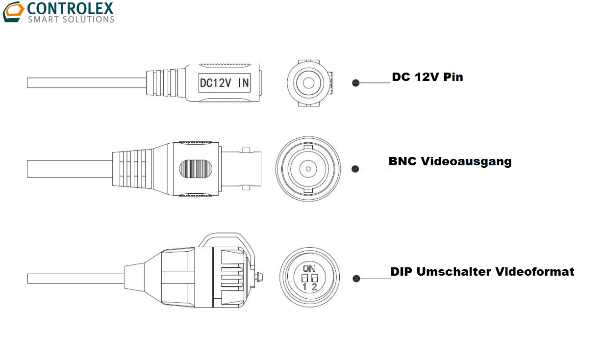 Dahua - HAC-HDBW2802RAP-Z-A HDCVI - Dome