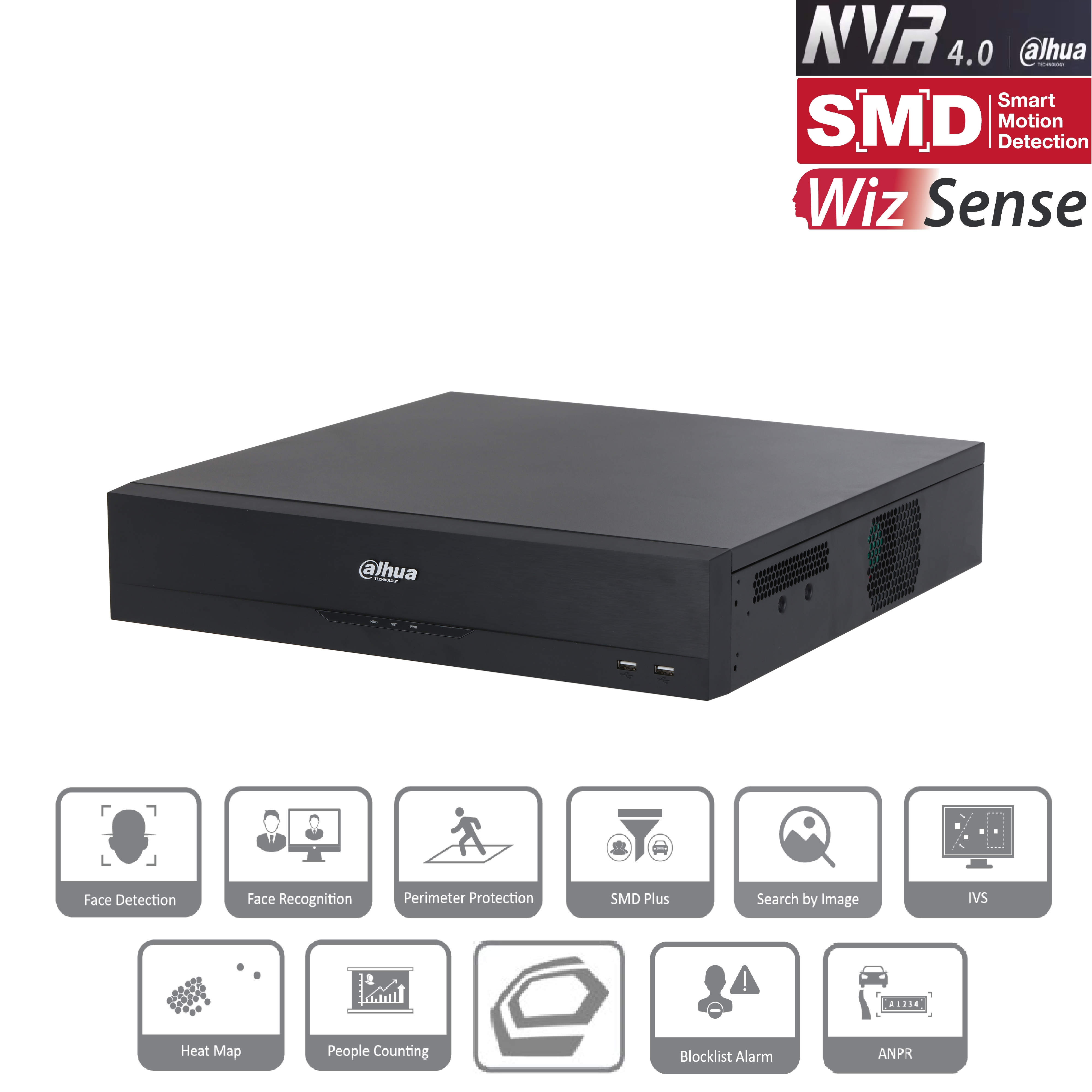 Dahua - NVR5864-EI - NVR - 64 Kanal
