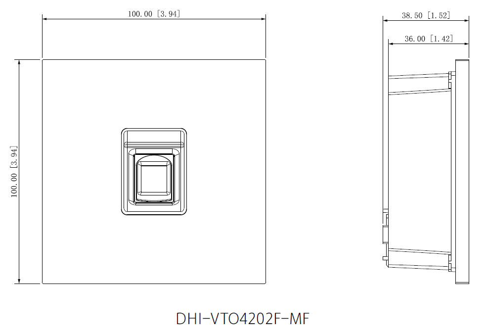 Dahua - VTO4202F-MF - Fingerabdruck Modul