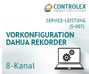 Vorkonfiguration DAHUA Rekorder - 8 Kanal