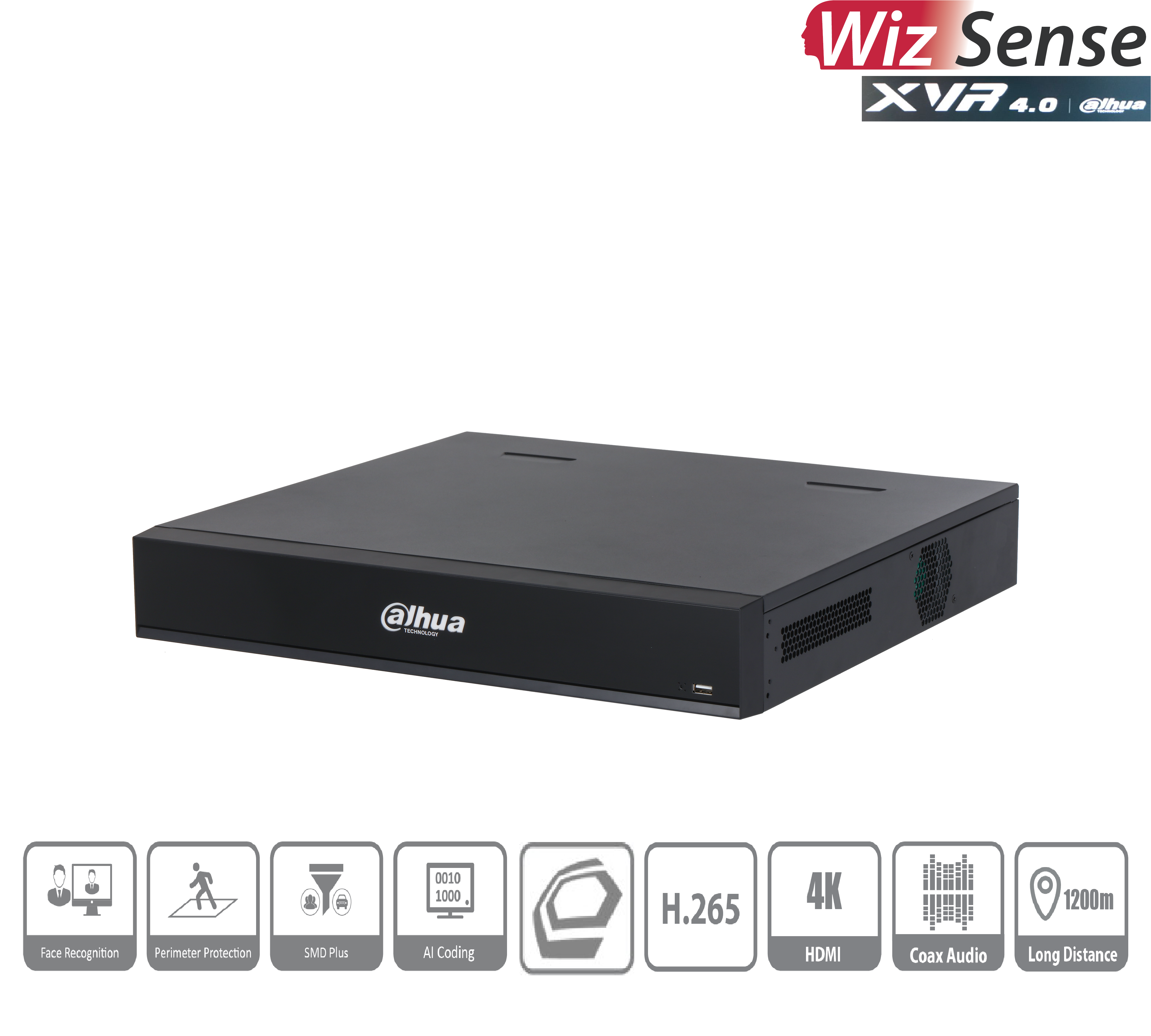 Dahua - XVR7416L-4K-I3 - XVR - 16 Kanal - SMD