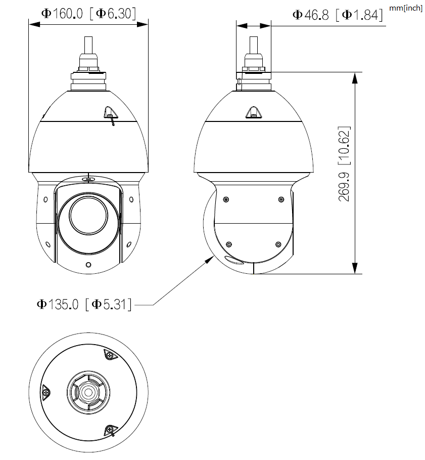 Dahua - SD4D825MB-HNR - IP - PTZ