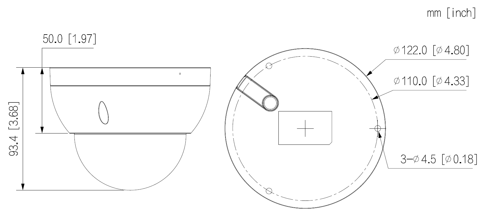 Dahua - IPC-HDBW2441RP-ZS-Black - IP - Dome