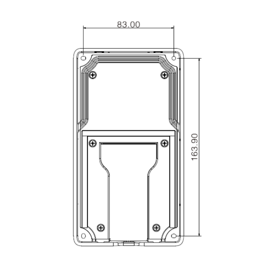 Dahua - VTO3211D-P2-S2 - 2 Knopf Kamera Station - IP