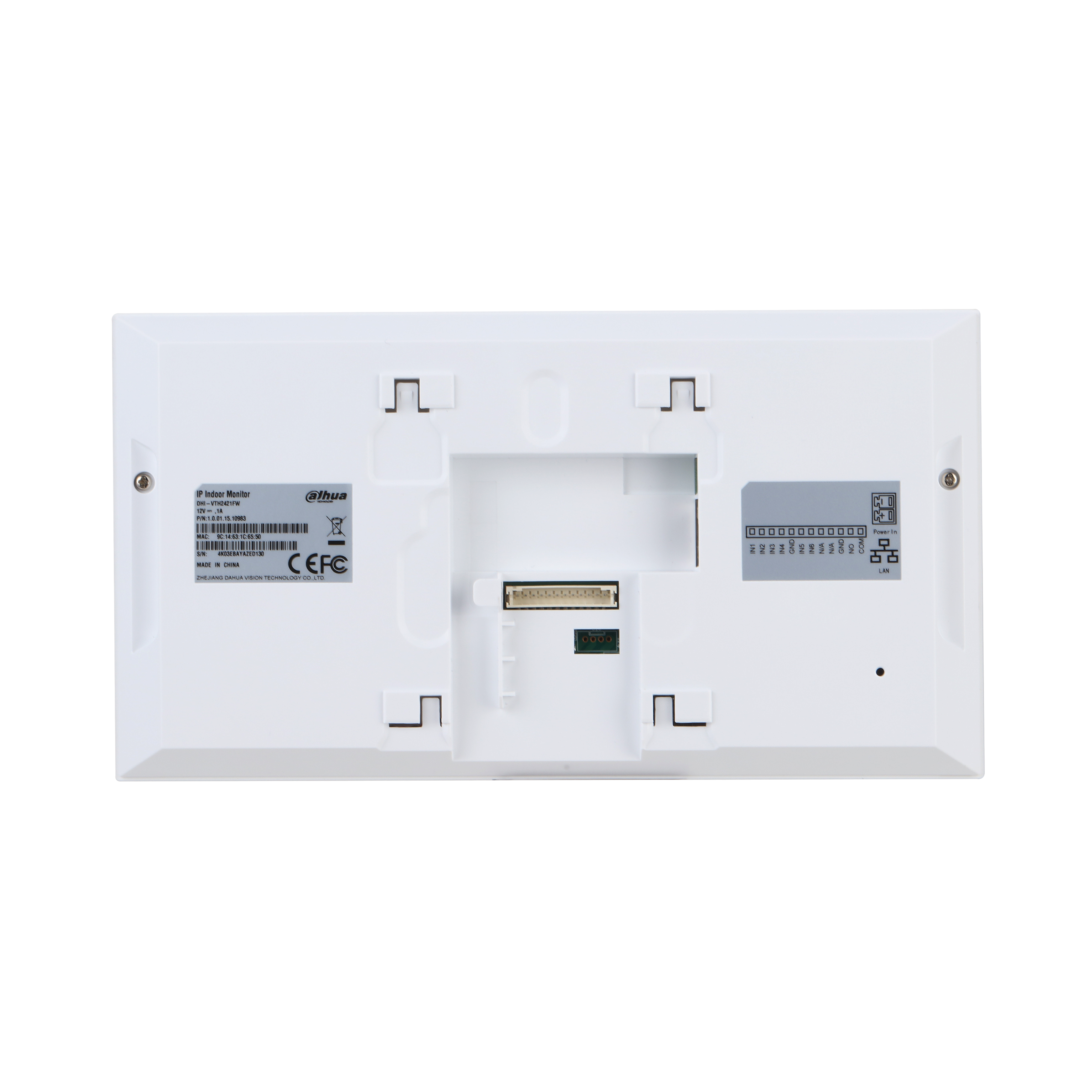 Dahua - VTH2421FW-P - Monitor - PoE - weiß