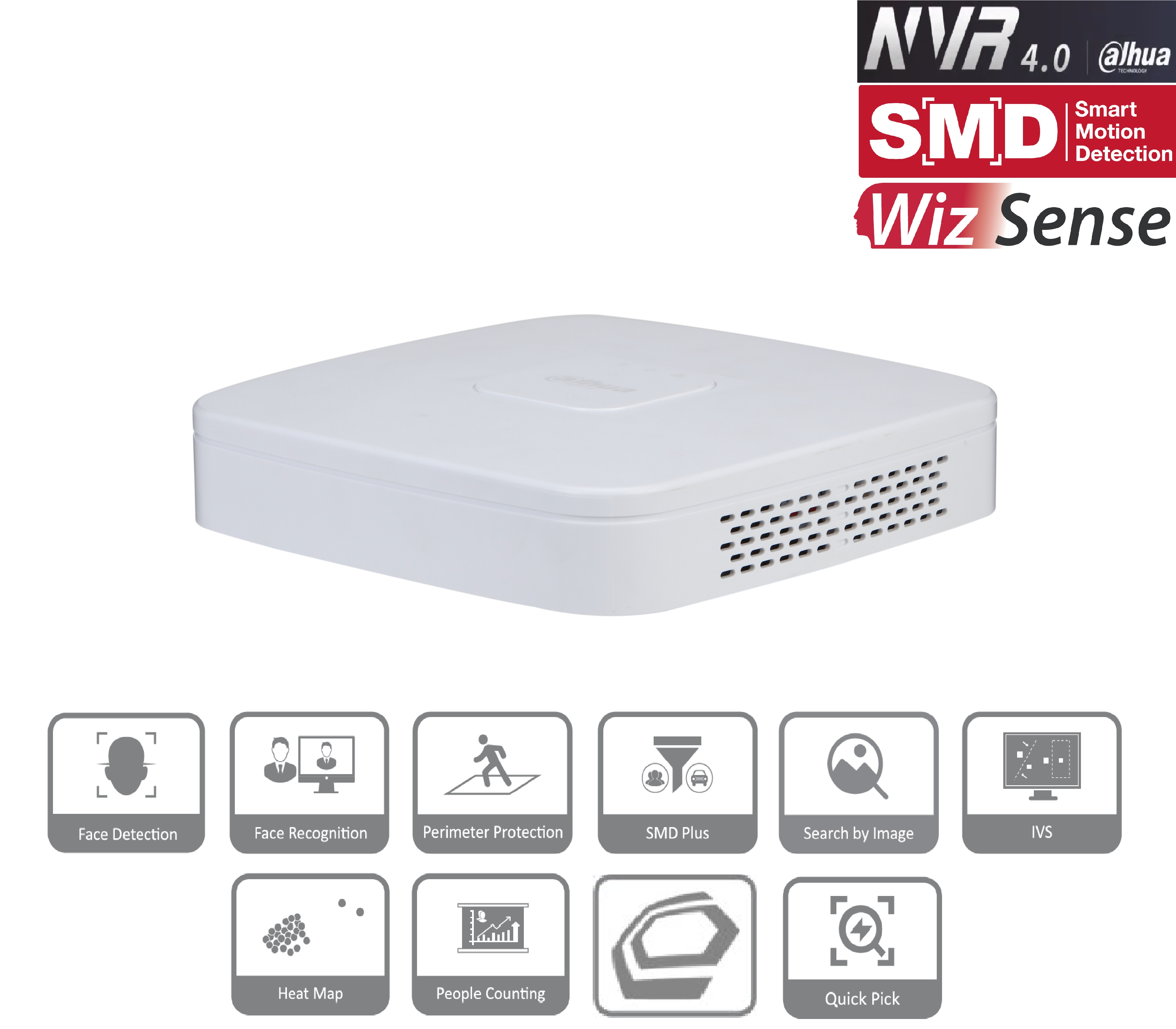 Dahua - NVR4108-EI - NVR - 8 Kanal