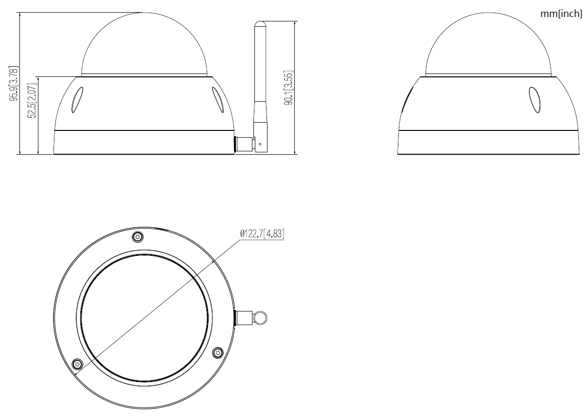 Dahua - SD22204DB-GNY-W - IP - Wifi - PTZ