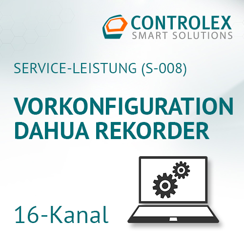 Vorkonfiguration DAHUA Rekorder - 16 Kanal