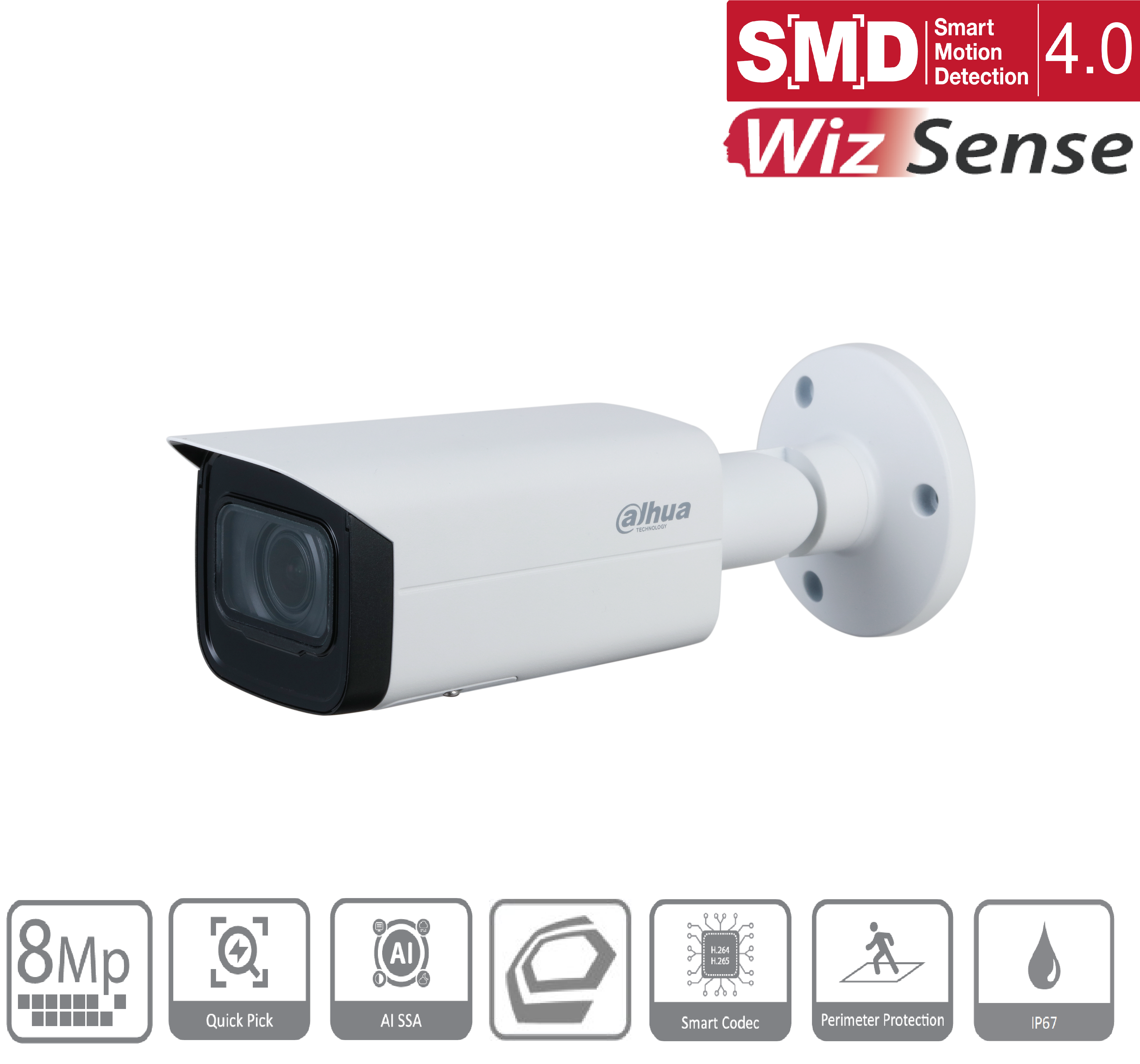 Dahua - IPC-HFW3841TP-ZS-S2 - IP - Bullet