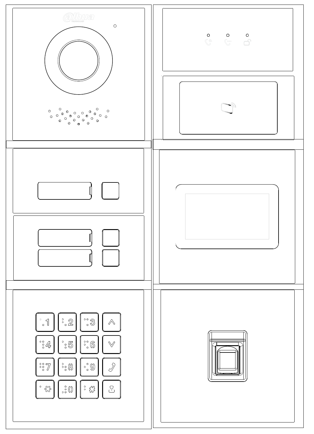 Dahua - VTO4202F-MR - RFID Karten Modul